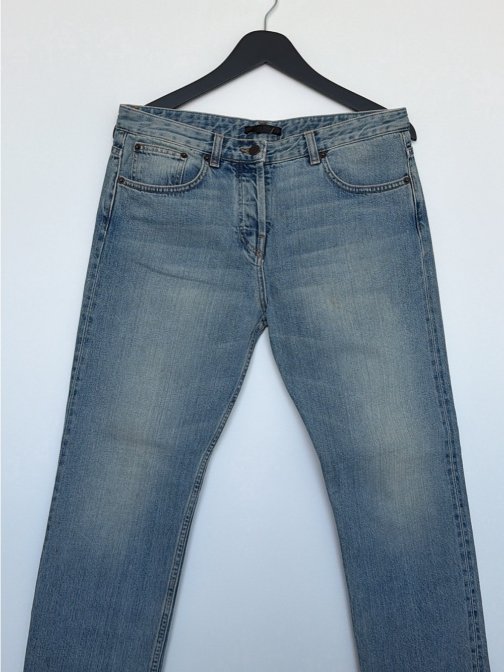 The Row Light Blue Straight-Leg Jeans